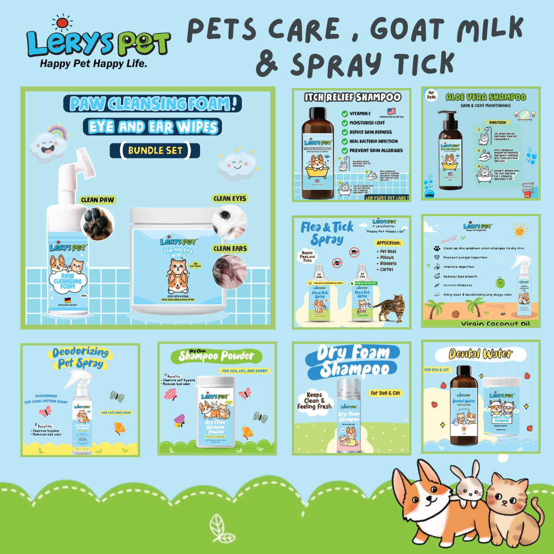 Pets Care , Goat Milk , Spray Tick