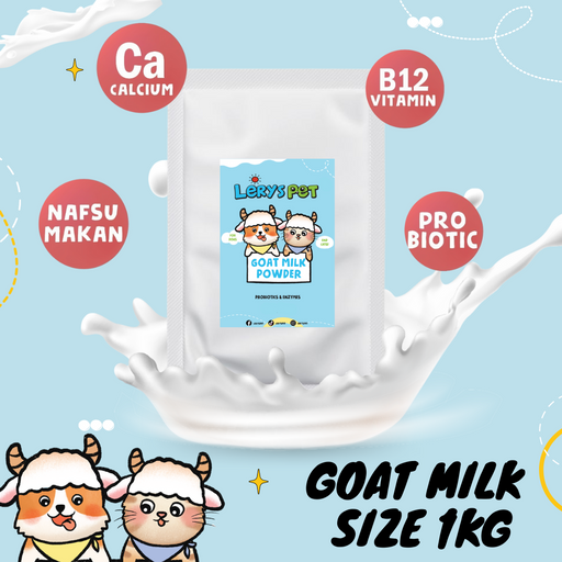 Goat Milk | Susu Kucing & Anjing | Semua Usia | Leryspets