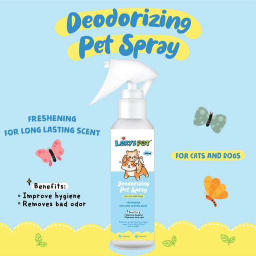 Deodorizing Pet Spray | Cologne Pengilang Bau Anjing Kucing | Lerys