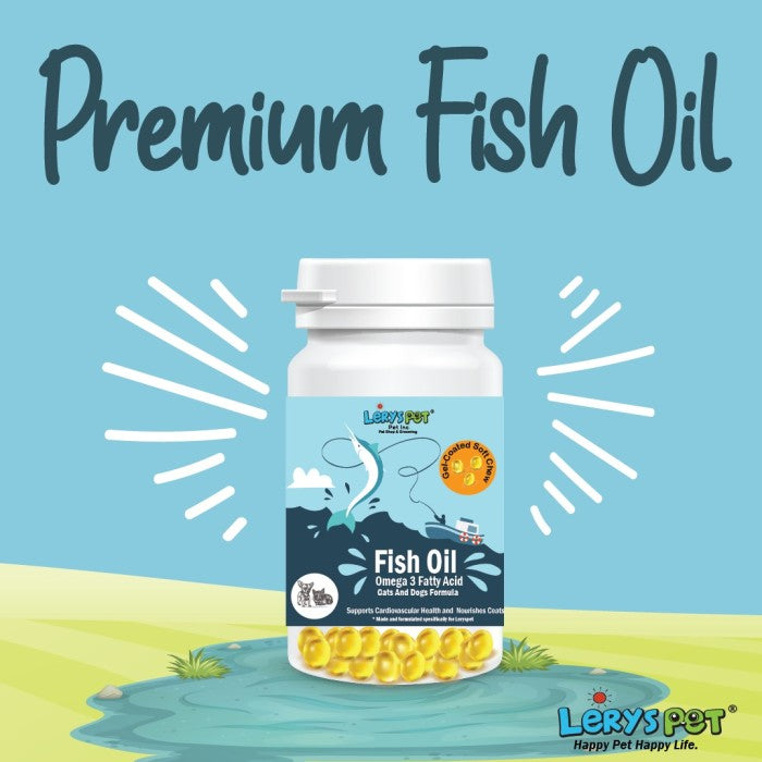 Premium Fish Oil [Dog and Cat Approve] stock available