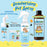 Deodorizing Pet Spray + Shampoo + Paw Shampoo+ Ear Wipes | Lerys