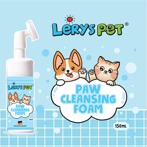 Paw Cleaning Foam | Pembersih Kaki Anjing & Kucing | Leryspet