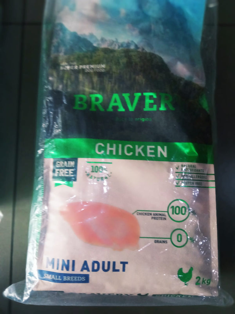 Bravery Chicken Mini Adult 2kg - leryspet