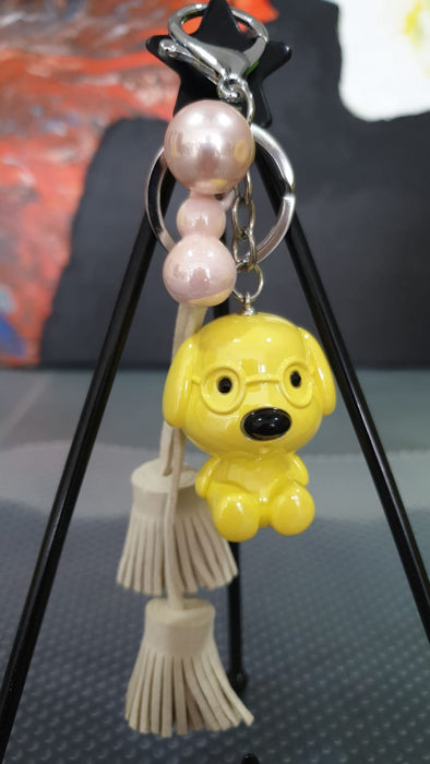 Cute dog key chain