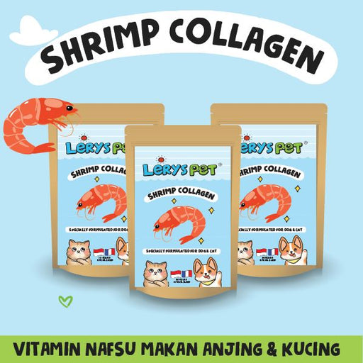 3x Premium Shrimp Collagen For Cat & Dog | Leryspets