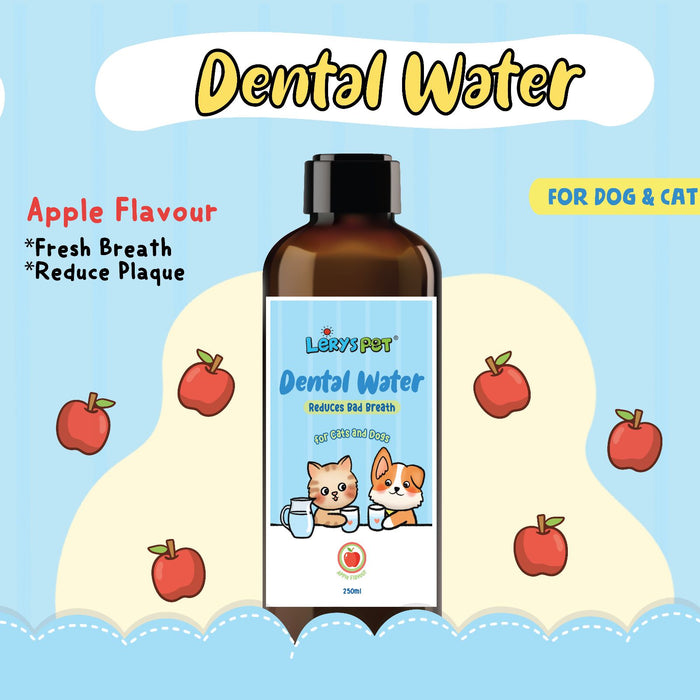 Dental Water | 250ml | Cat & Dog | Obat Kumur | Leryspet
